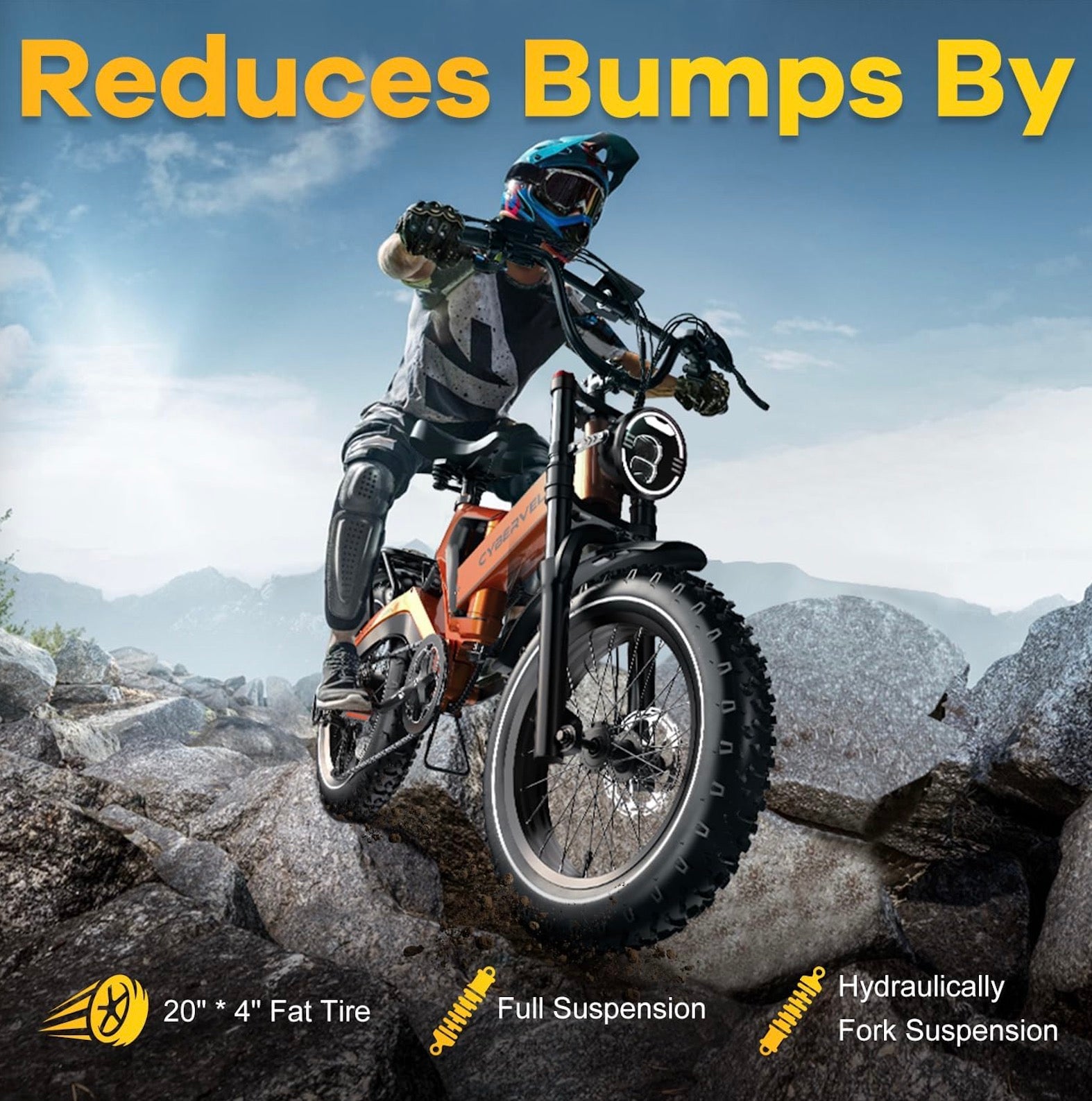 Black Friday Deal - Foldable E-Bike 1000W Peak Motor