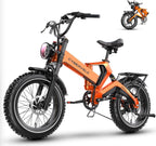 Black Friday Deal - Foldable E-Bike 1000W Peak Motor